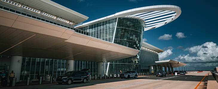 exterior of the Orlando International Airport